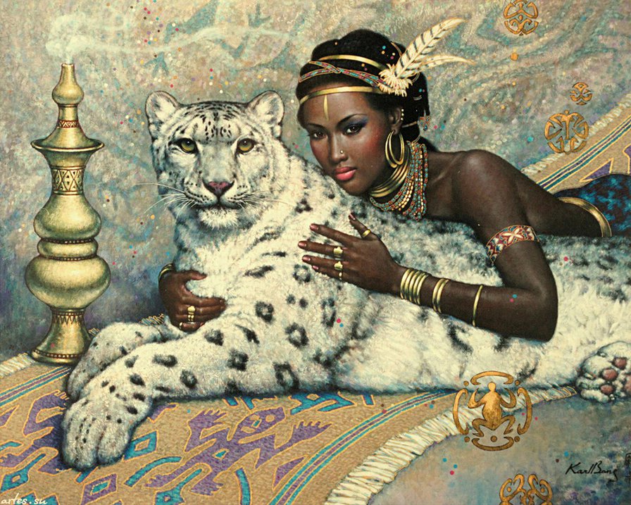 женщина  богиня - оригинал