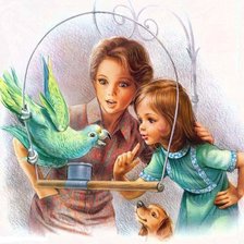 Схема вышивки «иллюстрации»