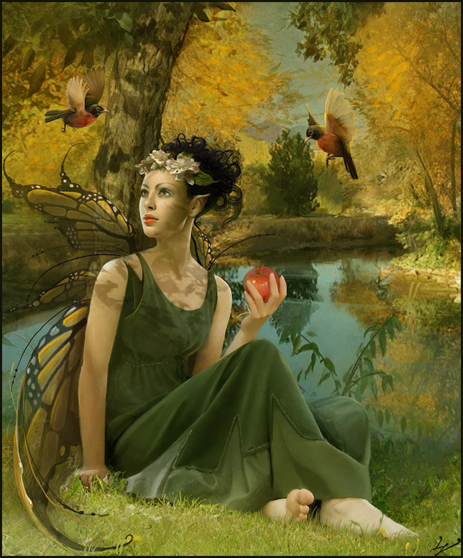 Эльфийка - оригинал