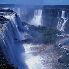 Схема вышивки «водопад»