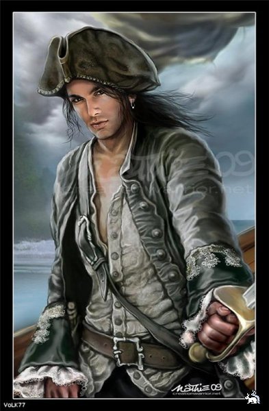 Пират - парень, фэнтези - оригинал