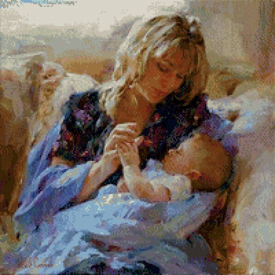 мать и детя - люди - предпросмотр