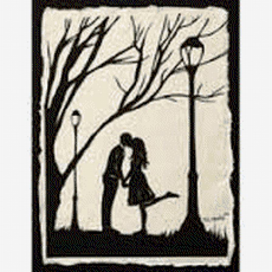 свидание - люди, монохром, пара, любовь - предпросмотр