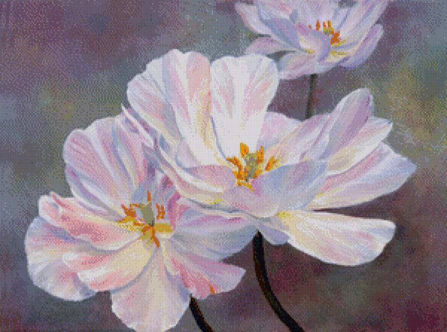 №458281 - живопись, цветы - предпросмотр