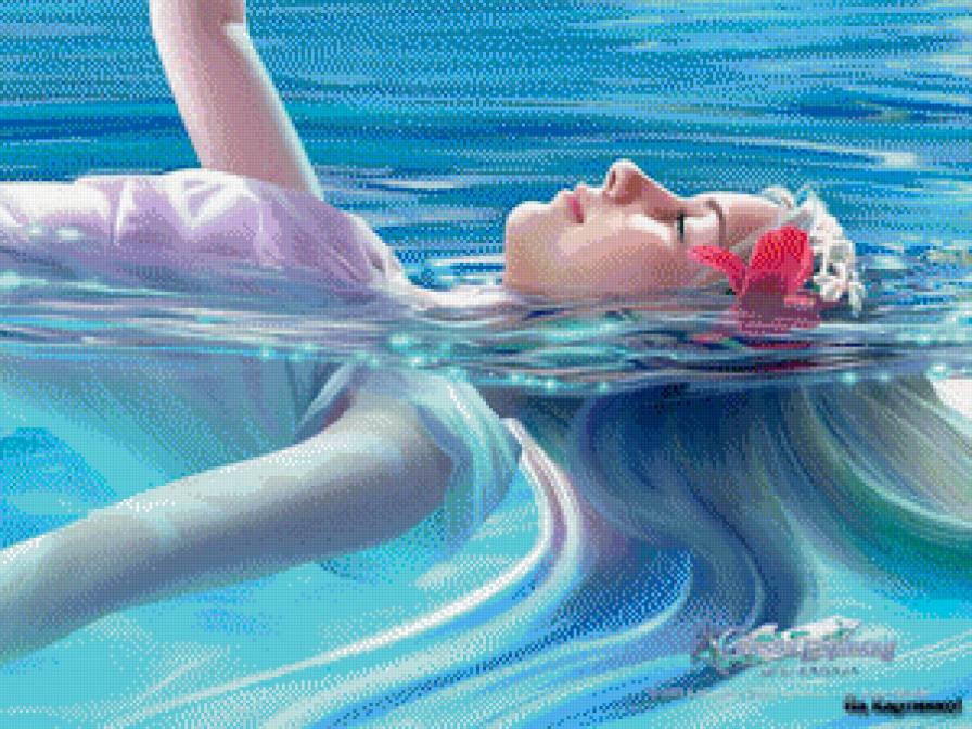 Сирена - девушка - предпросмотр