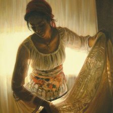 Схема вышивки «В утренней дымке»