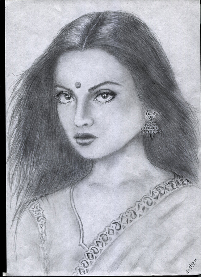 Рисунок3 - актриса, карандаш, девушка, портрет - оригинал