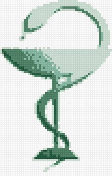 Змея и чаша - змея, чаша, медицина - предпросмотр