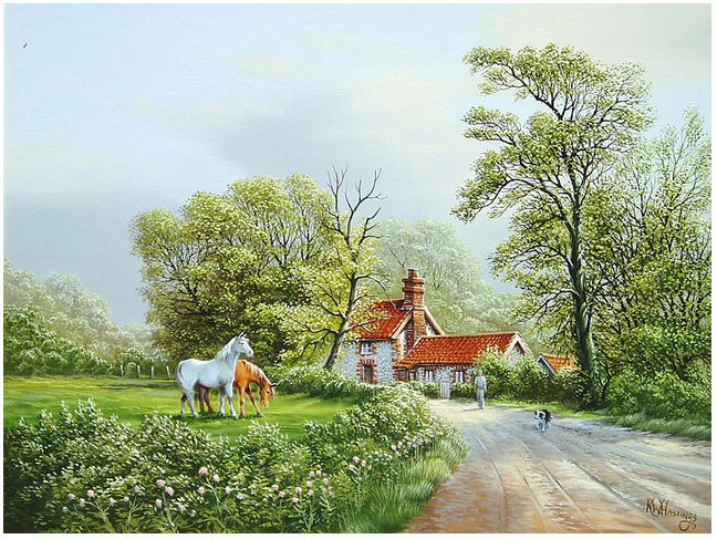 летний пейзаж - лето, поле, природа - оригинал