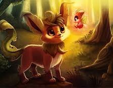 Схема вышивки «лисенок»