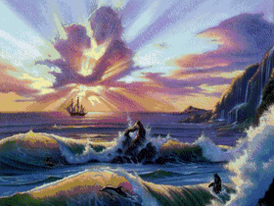 любовь. море - море. он и она - предпросмотр