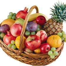 корзина с фруктами