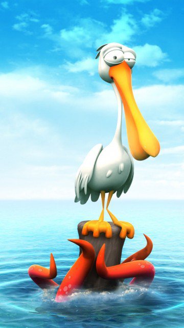 Пеликан - животные, приколы, птицы - оригинал