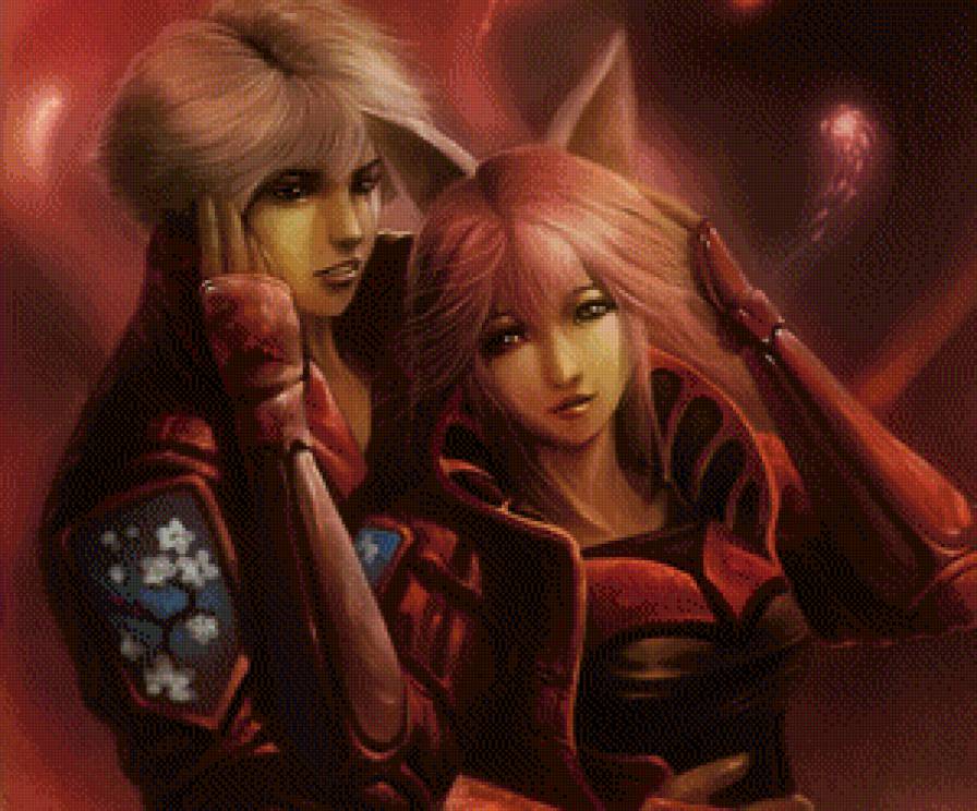 "и так бы вечность..." - девушка, фэнтези - предпросмотр