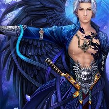 Схема вышивки «блондинчик»