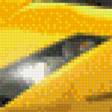 Предпросмотр схемы вышивки «желтая гоночная машина» (№460429)