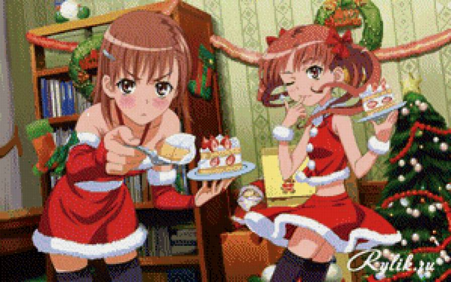 попробуй кусочек - аниме, девушки - предпросмотр