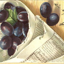 Оригинал схемы вышивки «Ripe plum harvest» (№460592)
