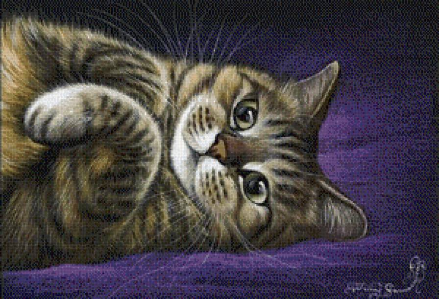 лежачего не бьют - мир животных (кошки) - предпросмотр