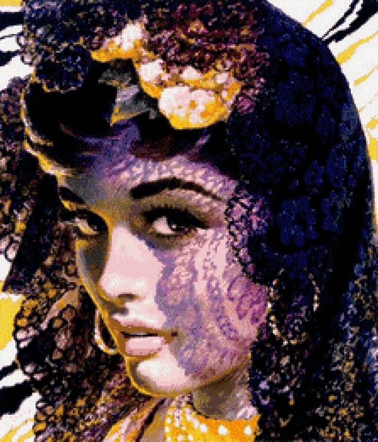 Испанка - дама, красавица, девушка - предпросмотр