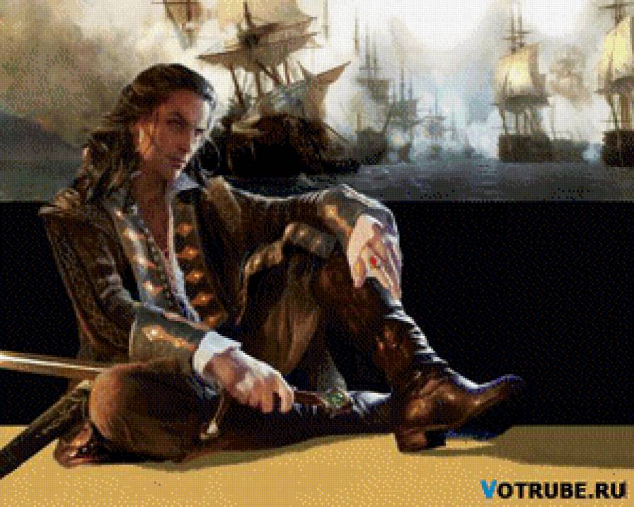 Морской волк - парень, фэнтези - предпросмотр