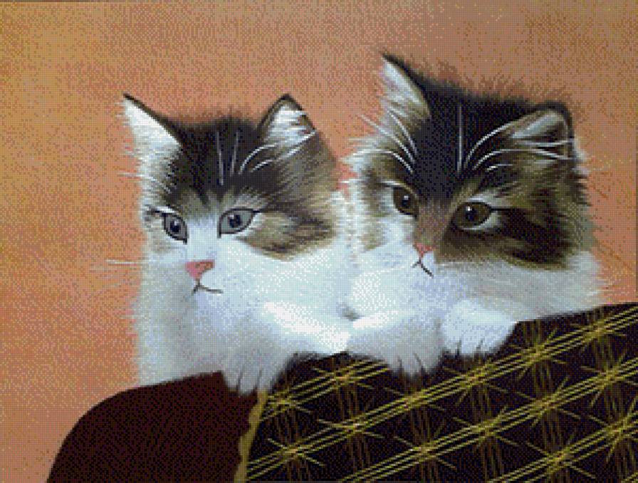 серия "кошки" - котята - предпросмотр