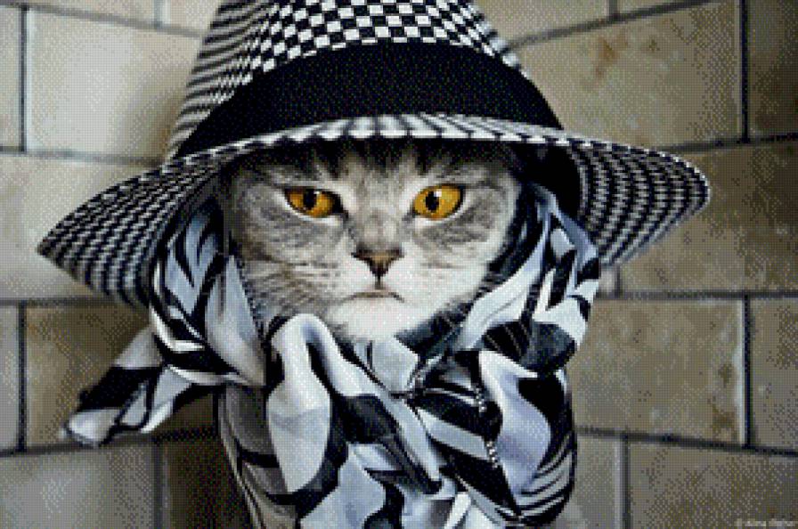 серия "кошки" - кошка - предпросмотр