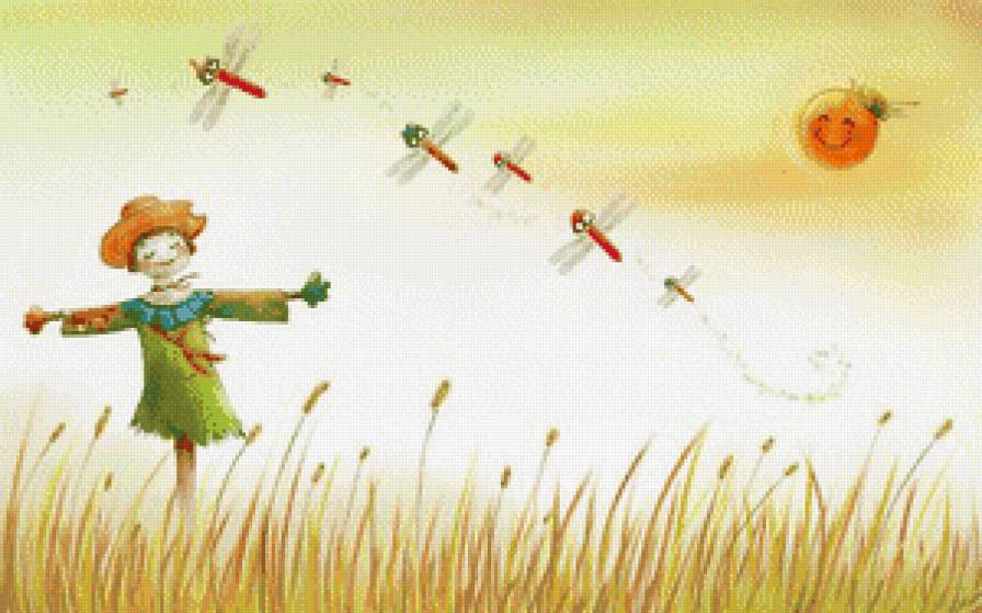 чучелко и стрекозки - предпросмотр