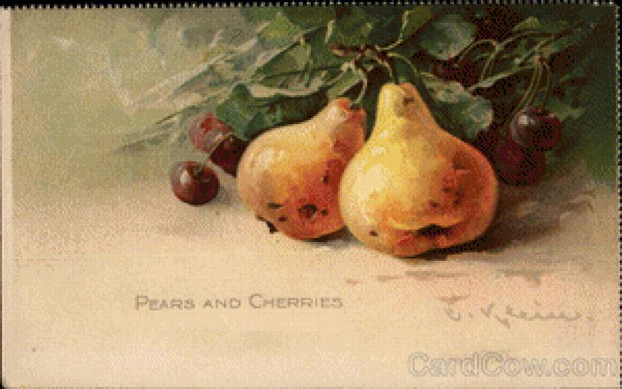 Pears and Cherries - предпросмотр