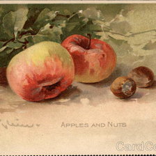 Схема вышивки «Apples and Nuts»