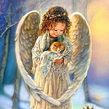 Схема вышивки «Andělíček»