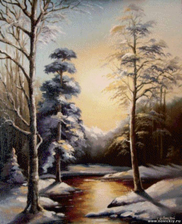 красавица-зима - родные просторы - предпросмотр