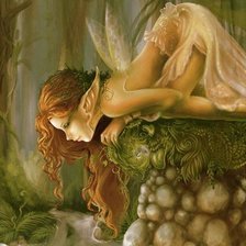 Схема вышивки «Фея»