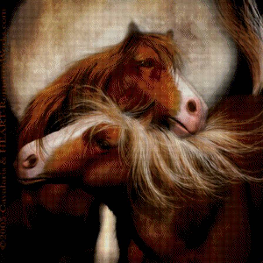 Серия "Кони" - лошади, кони, животные - предпросмотр