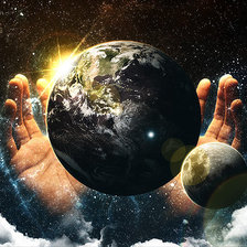 Схема вышивки «в божьих руках»