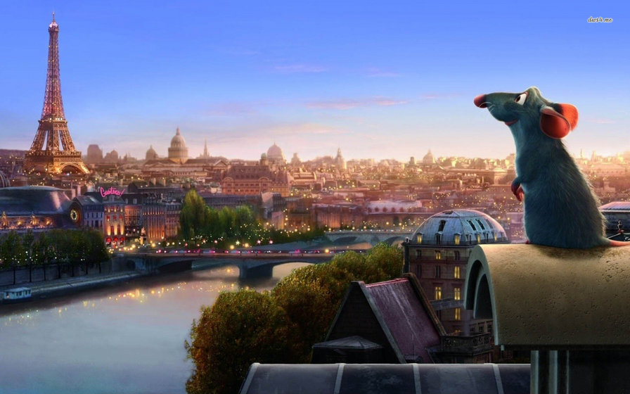 рататуй в париже - оригинал