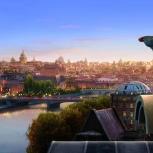 Схема вышивки «рататуй в париже»