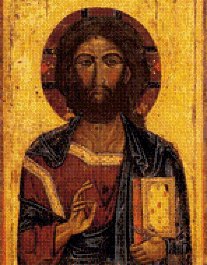 Спаситель - икона - предпросмотр