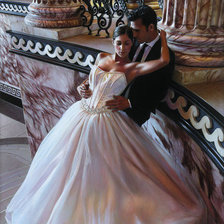 Схема вышивки «Жени и невеста»