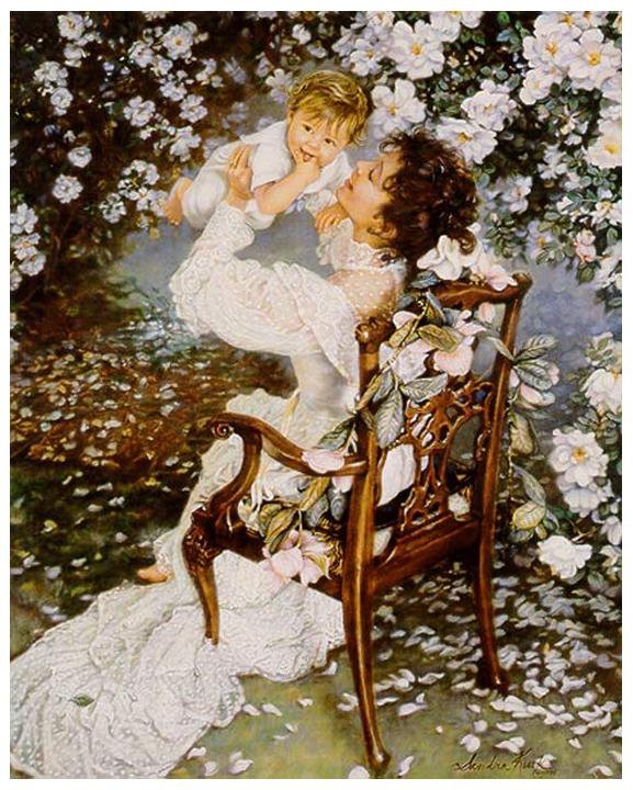 Мать и ребенок - материнство - оригинал