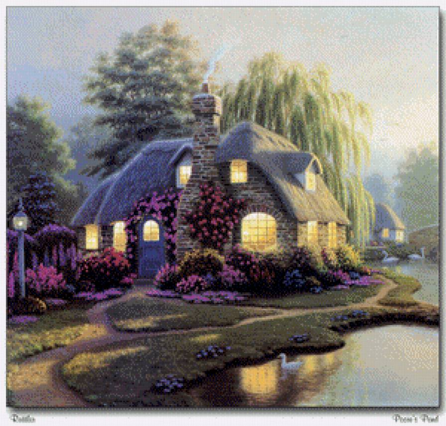 сказочный домик 2 - уютный домик - предпросмотр