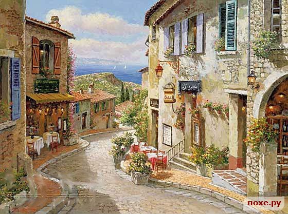 Городской пейзаж - города - оригинал