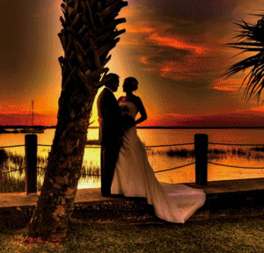 Он и она - пара, влюбленные, он и она - предпросмотр