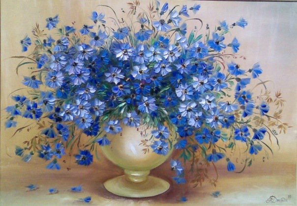 Незабудки - букет, цветы - оригинал