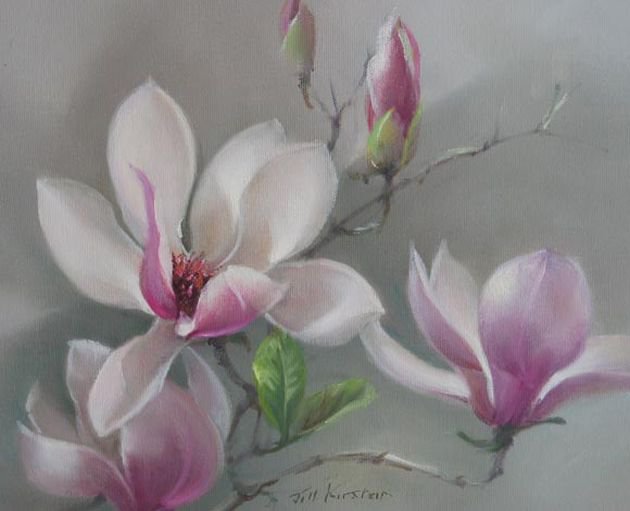 магнолия - цветы - оригинал