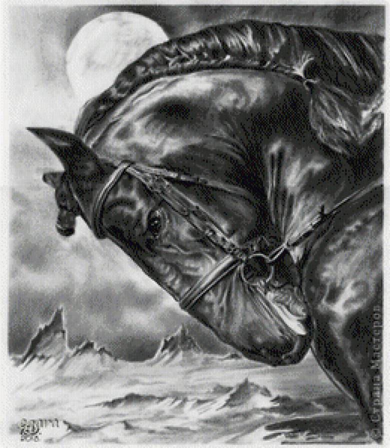 Серия "Кони" - животные, лошади, кони - предпросмотр