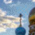 Предпросмотр схемы вышивки «храм летом» (№463724)