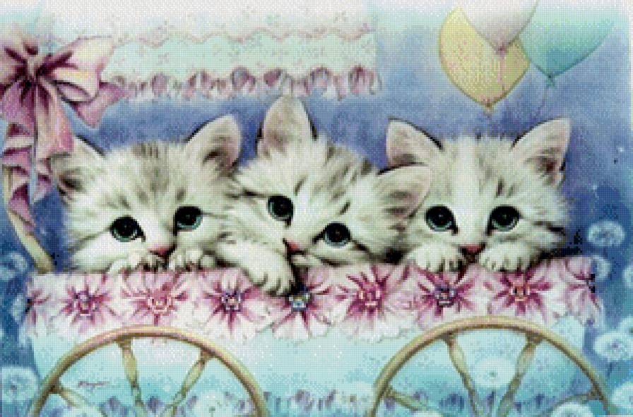 Малыши - котята - предпросмотр