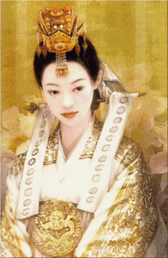 Китайская девушка - азия, девушка, восток - предпросмотр