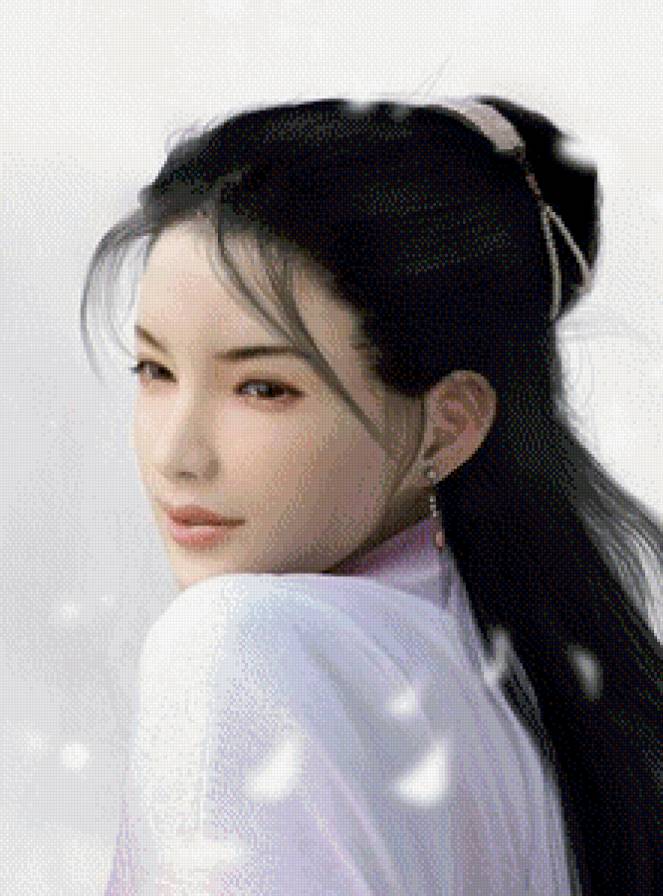 Прекрасная японка - девушка, восток, анимэ, японка, япония - предпросмотр